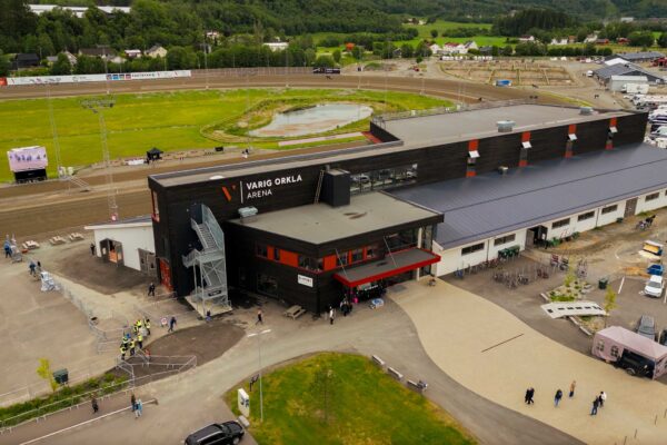 Viser bygget til Varig Orkla Arena